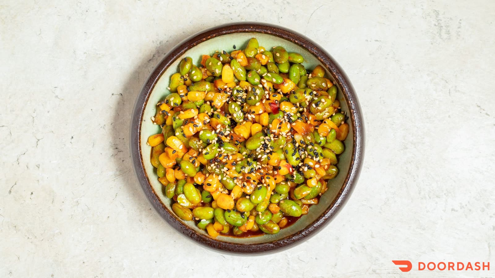 Sauteed Edamame & Corn